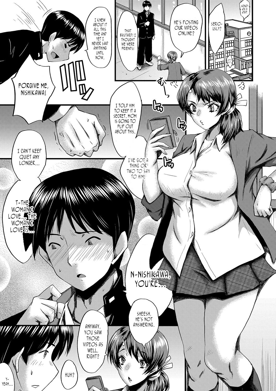 Hentai Manga Comic-My friend stole away both my childhood friend and my mother,-Chapter 5-1